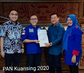 Miliki Keterwakilan Wilayah & Gender, Pasangan Halim-Komperensi Kantongi SK Dukungan PAN