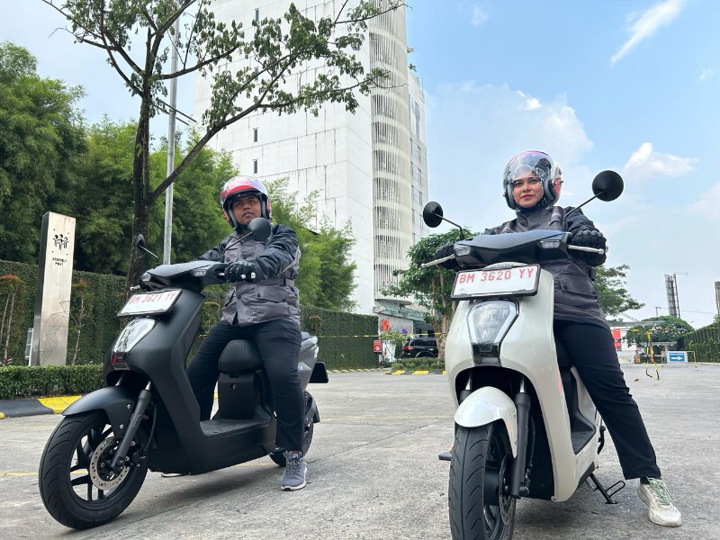 Sepeda Motor Listrik Honda Resmi Mengaspal di Riau