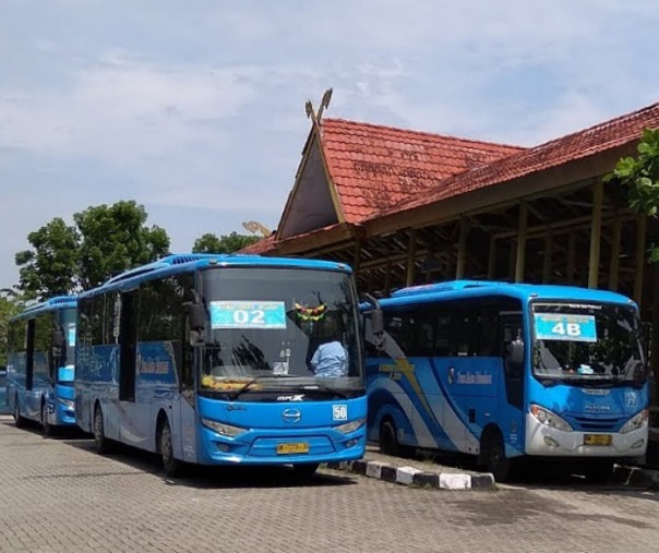 Dishub Pekanbaru Terapkan Pembayaran Non Tunai Untuk Bus Transmetro