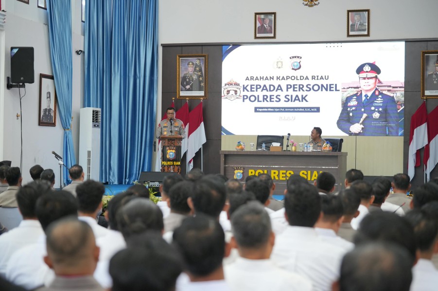 Pesan Tegas Kapolda di Siak, Irjen Arman: Jangan Berjarak dengan Rakyat!