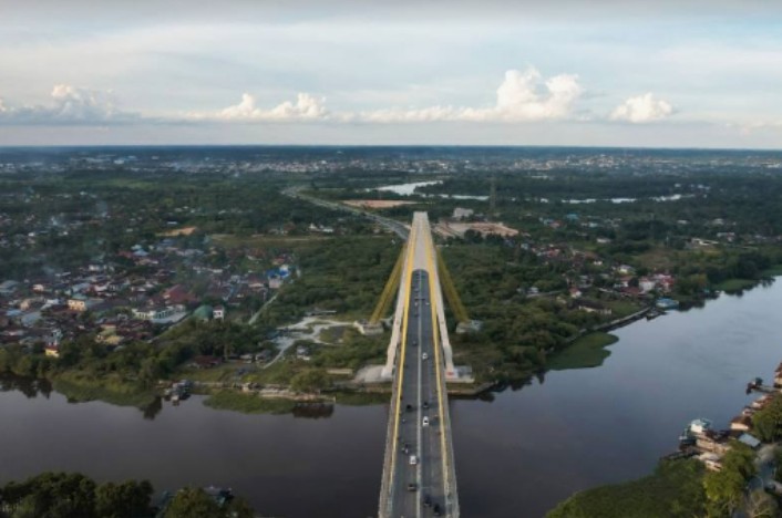 Sungai Siak Terbentang Indah di Pekanbaru, Kewenangannya di 'Tangan' Siapa?