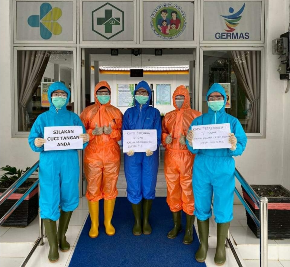 Meski New Normal, UPTD Kesehatan Puskesmas Sentra Harapkan Warga Tetap Patuhi Protokol Kesehatan