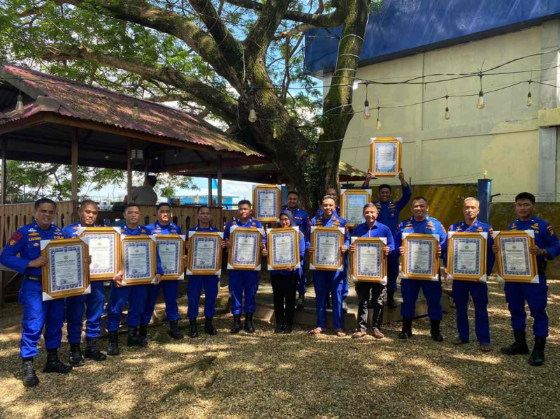 Gagalkan Penyelundupan Baby Lobster, Sat Polairud Polres Inhil Terima Penghargaan dari Kapolda