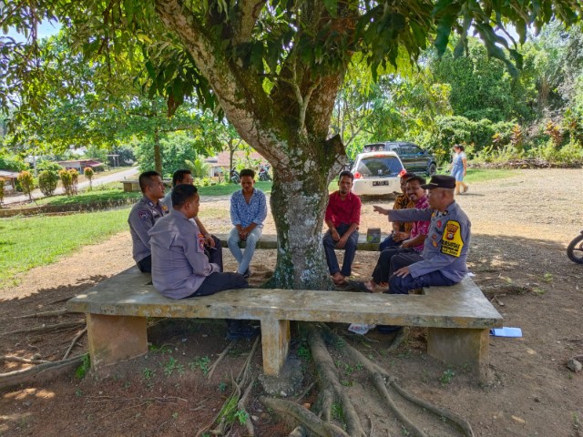 Polres Rokan Hulu Gelar Giat Cooling System Untuk Jaga Kondusivitas Pasca Pilkada 2024