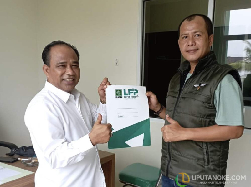 Masih Ingat Annas Maamun? Turut Ambil Formulir Bacagubri di PKB Riau