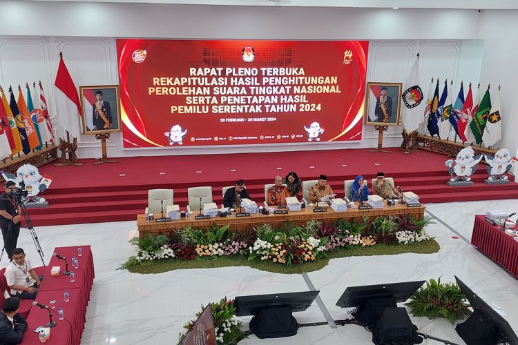 KPU RI Tetapkan Prabowo-Gibran Unggul di Riau, Anies-Cak Imin Kedua
