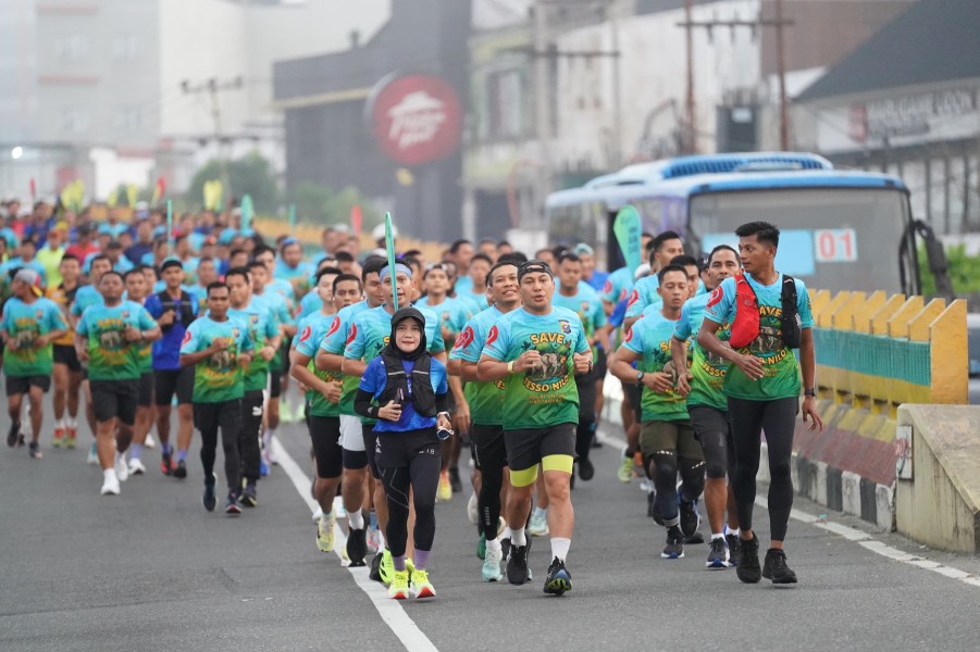 13.079 Peserta akan Ikuti Event Riau Bhayangkara Run 2025