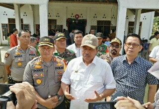 Bupati Siak Tinjau Persiapan Pengamanan Natal 