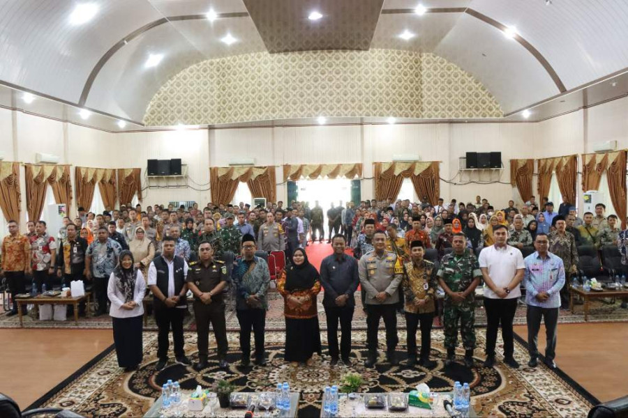 Kapolres Rohil Hadiri Rakor Netralitas ASN, TNI/Polri Pilkada 2024