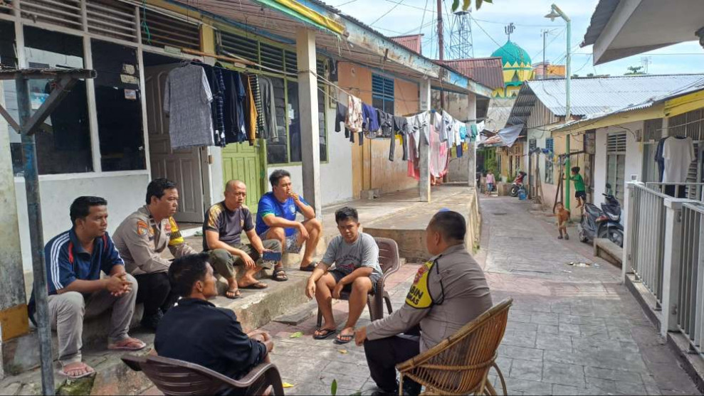 Polsek Senapelan Ajak Pemuda di Pekanbaru Wujudkan  Pilkada Damai 2024