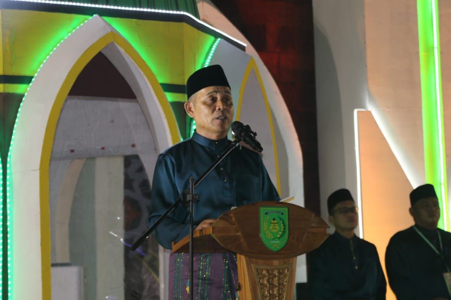 Buka MTQ ke-55, Bupati Inhil Ajak Masyarakat Jadikan Al-Qur’an Sebagai Pedoman Hidup