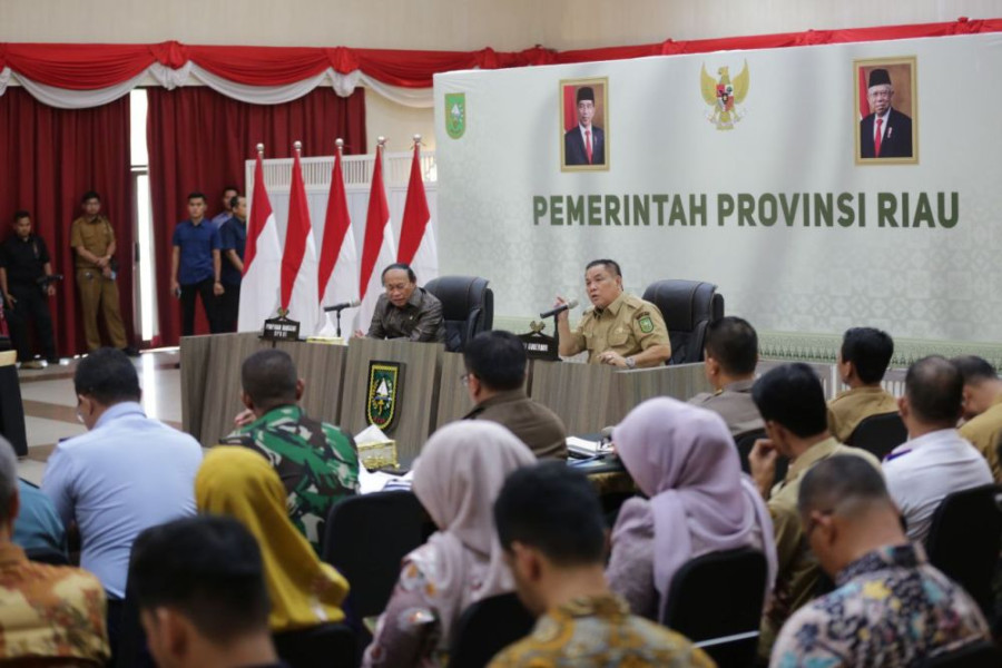 Gelar Pertemuan dengan Banggar DPR RI, PJ Gubri Paparkan Kondisi Perkembangan Riau