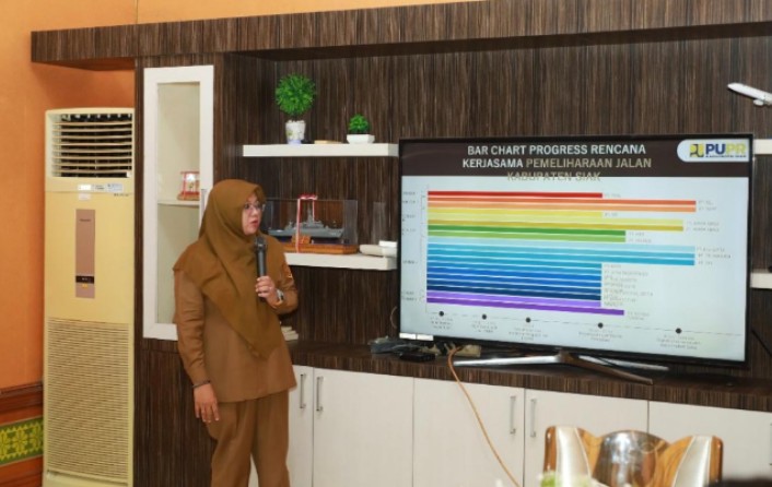 Tangani 6,4 Km Jalan Rusak KITB-Sungai Rawa, Bupati Afni Dorong Percepatan Kolaborasi