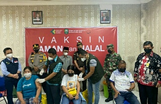 Polres Siak Kebut Pelaksanaan Vaksinasi Melalui Gerai Vaksin Presisi