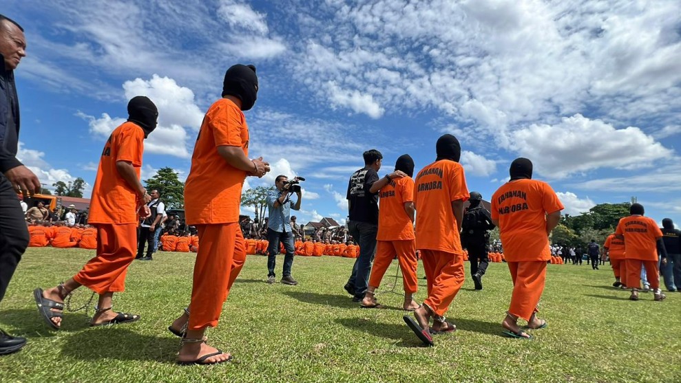 Penertiban Narkoba di Pangeran Hidayat oleh Satgas Anti Narkoba Polda Riau Tuai Apresiasi Warga