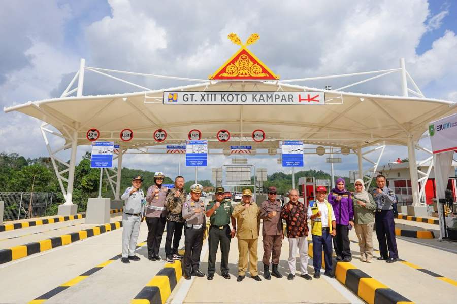 23 Desember 2023, Tol Bangkinang - XIII Koto Kampar Dibuka