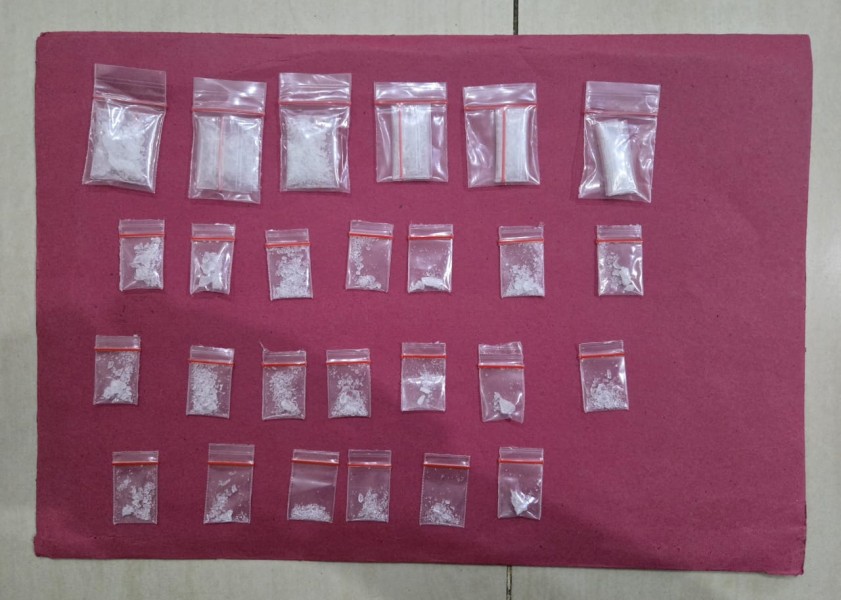 Polda Riau Ringkus Dua Pengedar Sabu di Kandis