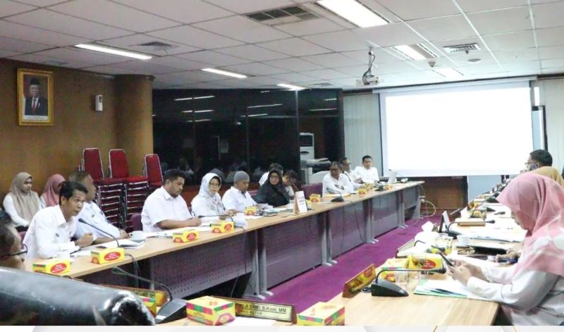 Evaluasi Program, Komisi V DPRD Riau RDP dengan Dinas PMD Dukcapil Riau