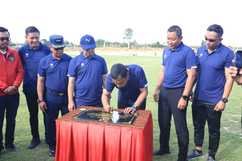 Resmikan Sport Center Pekanbaru di Kulim, Pj Wako Muflihun Sekaligus Buka Kejurnas PPLP dan SKO 2023