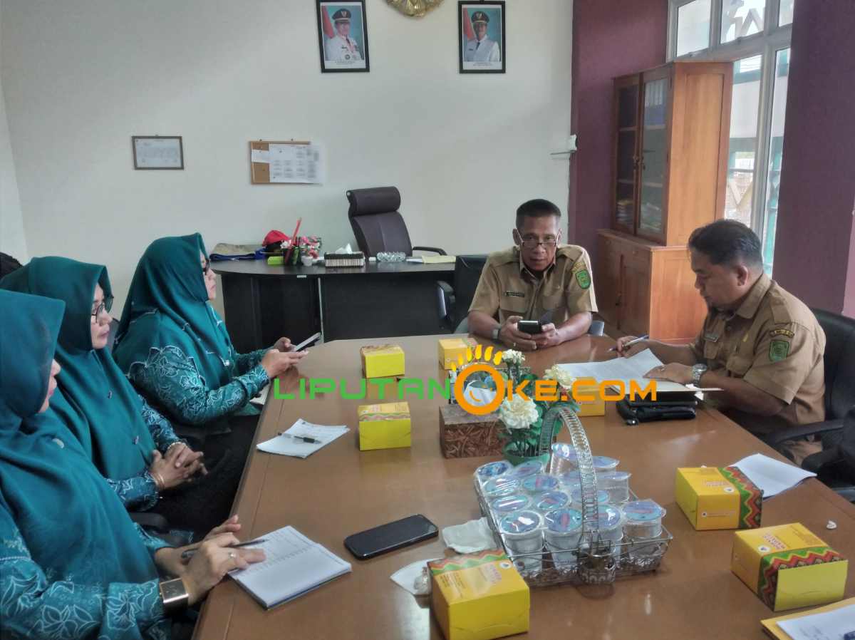 Sinkronisasi Program, Kepala Diskop dan UKM Inhil Gelar Rapat Bersama TP PKK