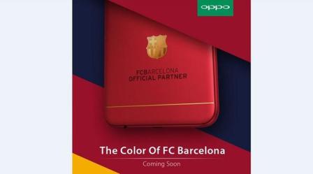 Hanya 300 Unit, Oppo F3 Edisi FC Barcelona Dibanderol Rp4.099.000,-