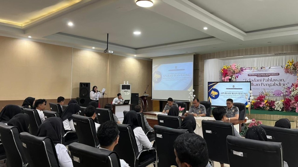 Kantor Imigrasi Pekanbaru Luncurkan Inovasi Ikan Baung Wujudkan Administrasi Digital