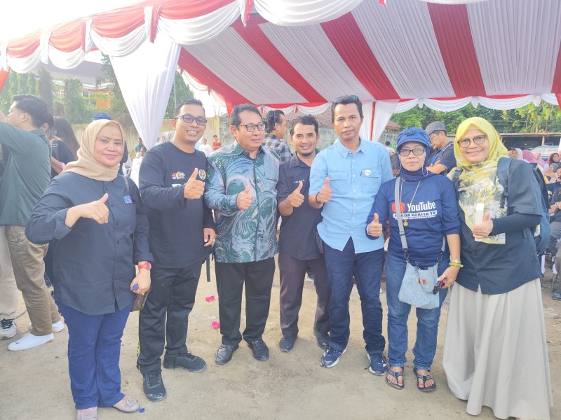 SMSI Riau Hadiri Peletakan Batu Pertama Museum SMSI di Banten