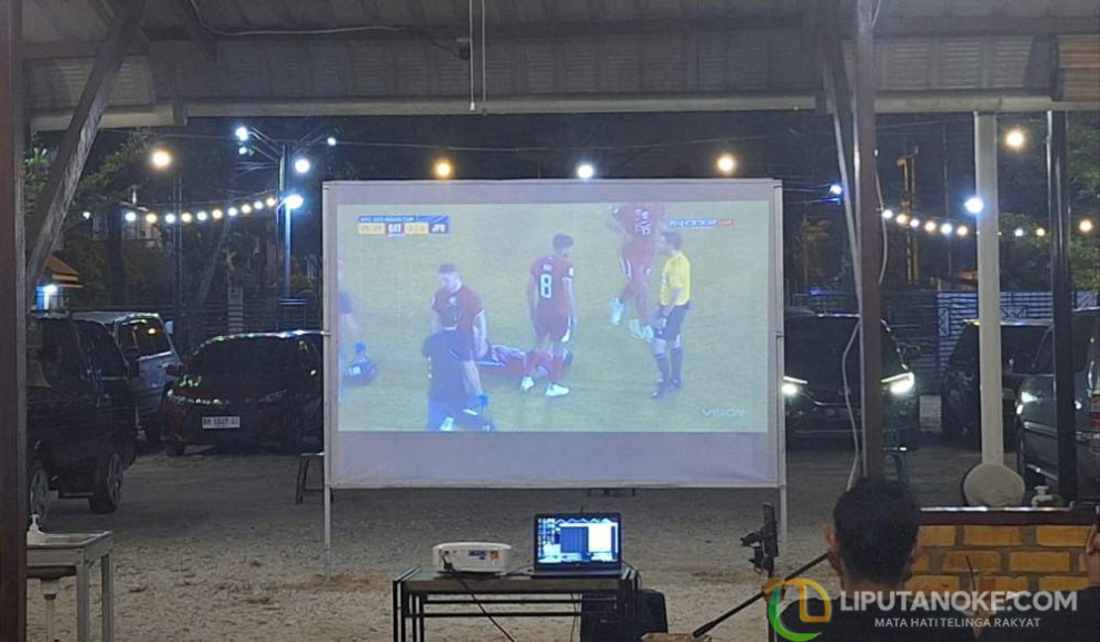 Sambut Antusias Masyarakat Pekanbaru, PKB Nonton Bareng di Wareh Kupie