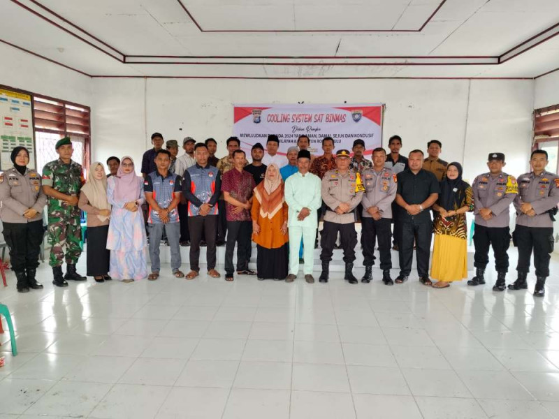 Polres Rohul Ajak Masyarakat dan Pemuda Pasir Agung Sukseskan Pilkada 2024