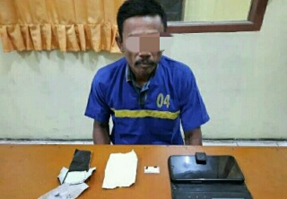 Polisi Curiga Motor Ditinggalkan Tuannya, Diperiksa! Ehh Ada Sabu 