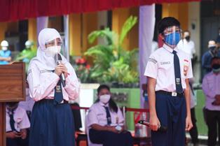 Siswa Ungkapkan Kerinduan kepada Sekolah ke Jokowi