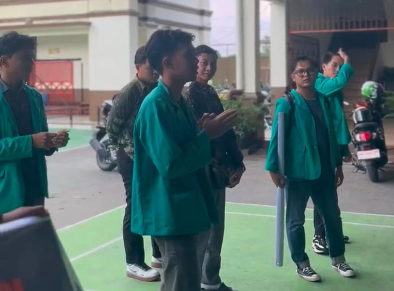 Peduli Korban Banjir Rumbai, BEM UHT Pekanbaru Galang Donasi