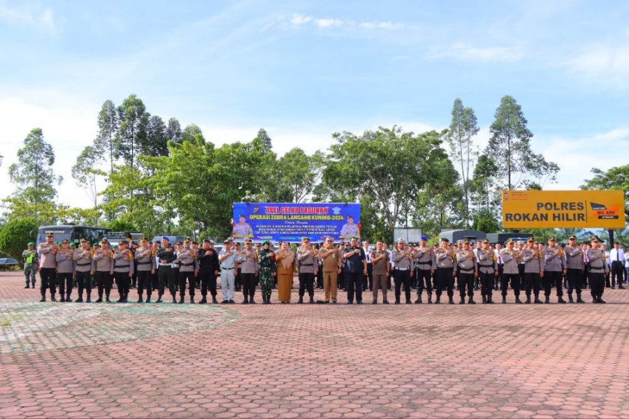 Ops Zebra Lancang Kuning 2024, Kapolres Rohil Minta Masyarakat Tertib Berlalu Lintas dan Wujudkan Pilkada Damai