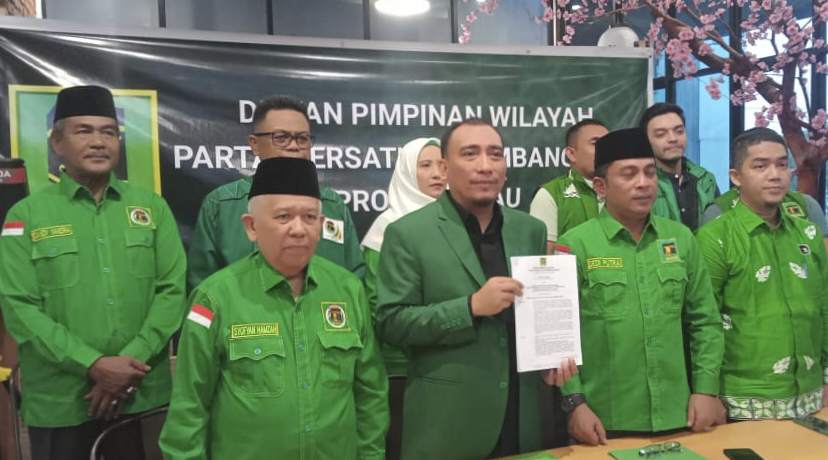 Terima SK DPP, Pengurus DPW PPP Riau Hasil Muswilub Umumkan Pengurus Baru