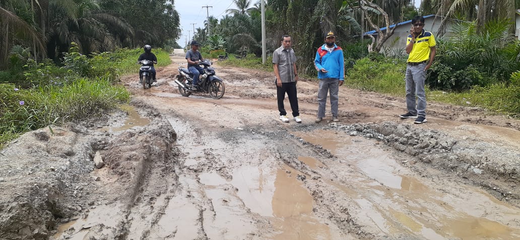 Pengerjaan Ruas Jalan Kuala Keritang-Inhil Tunggu Eksekusi
