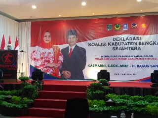 Beberapa Partai Politik Akan Menyusul Mendukung Paslon Kasmarni-Bagus di Pilkada Bengkalis 