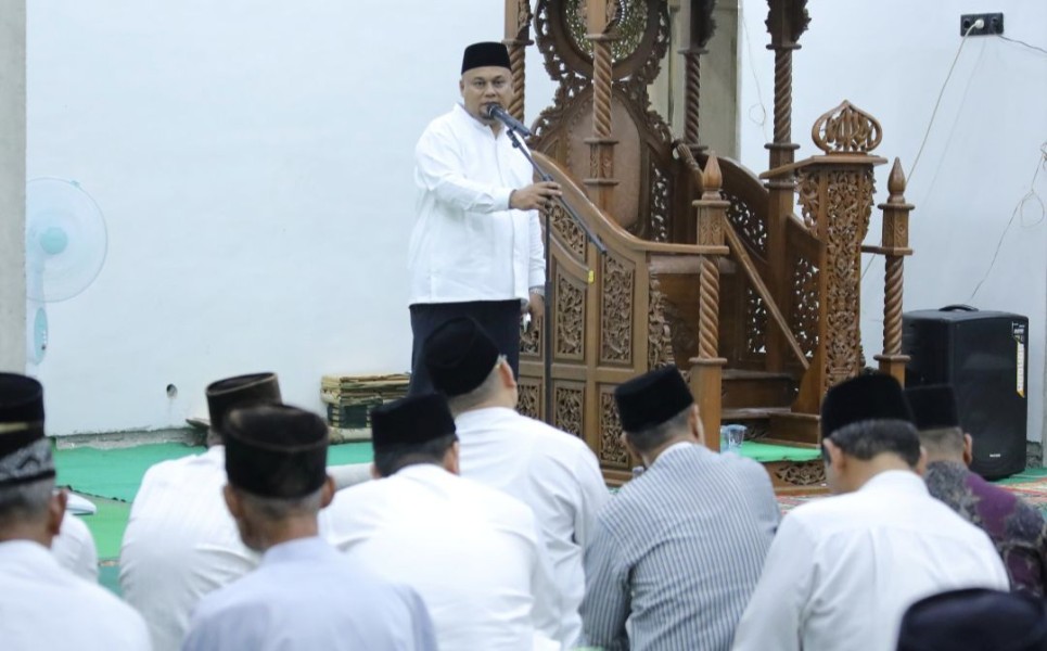 Pimpin Safari Ramadhan 1447 H Perdana, ini Pesan Wabup Syamsurizal