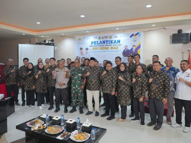 Alfedri: Dukung Kami Wujudkan Terciptanya 1.000 UMKM di Kabupaten Siak