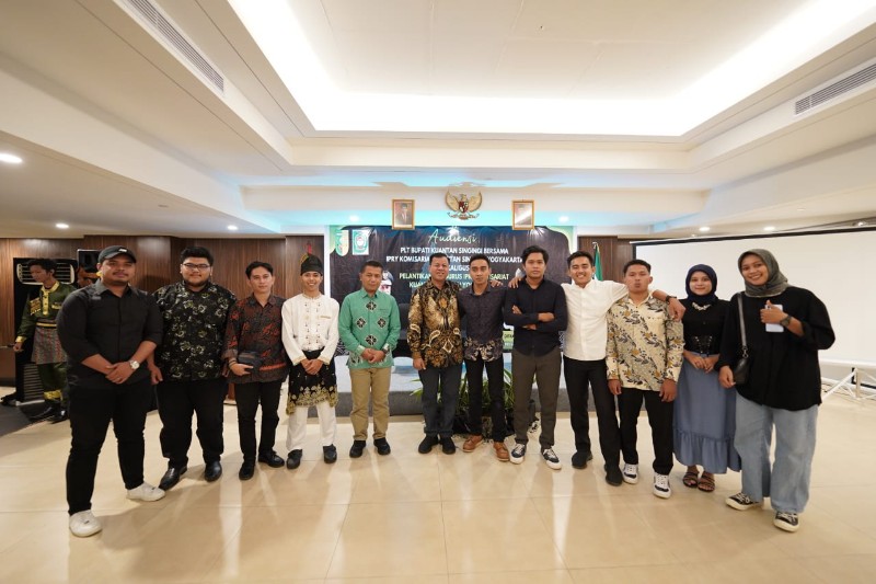 Lantik Pengurus IPRY Komisariat Kuansing, Suhardiman: SDM Yogya Potensi Memajukan Kuansing