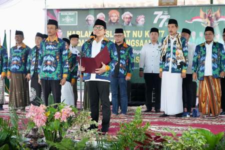 Bersama Puluhan Ribu Kader Penggerak NU, Gus Imin Serukan Pancasila Karya dan Milik Anak Bangsa 