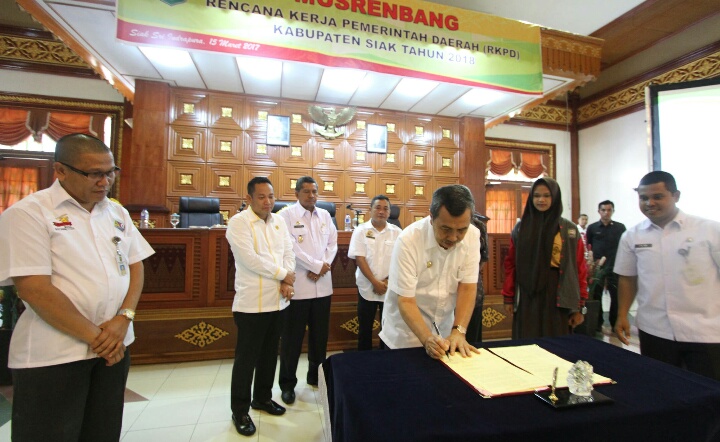 Tahun 2018, Bupati Siak Prioritaskan Pembangunan Pariwisata dan Ekonomi Kreatif