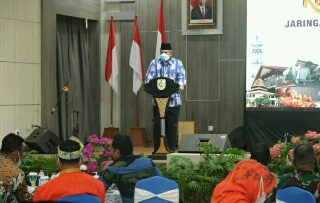 Ketua Presidium JKPI Alfedri Resmi Membuka Pegelaran Pra Kongres JKPI ke V