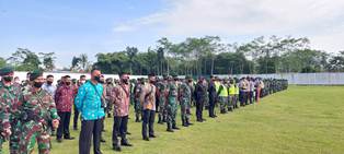 Ribuan Personel Disebar Menjelang Kunjungan Wapres RI di Lumajang Jatim