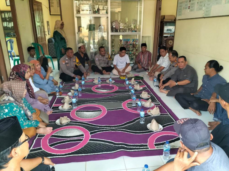 Pesan Polsek Tandun ke Masyarakat: Jangan Cederai Demokrasi dengan Black Campaign dan Money Politic