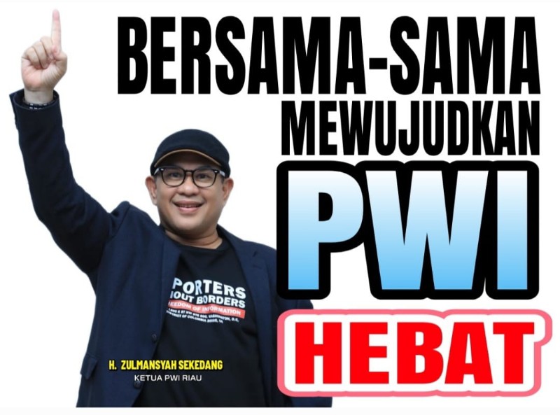 Gagas Fellowship Jurnalisme di PWI HEBAT, Zulmansyah Dipuji Wartawan Senior