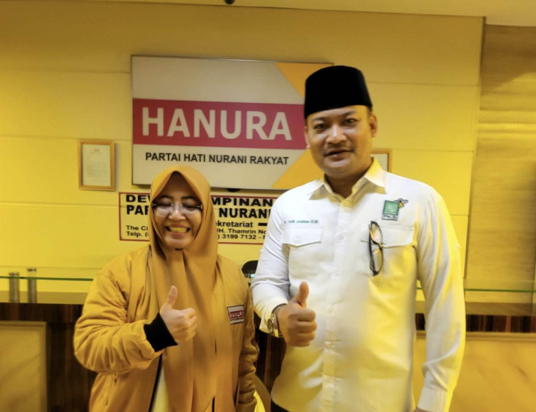 Kejutan! PKB-Hanura Berkoalisi, Usung Intsiawati Ayus-Taufik Arrakhman untuk Pilwako Pekanbaru