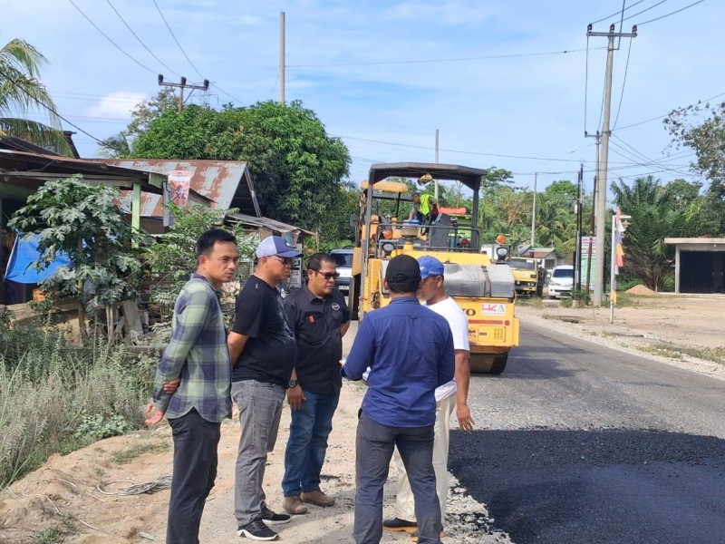 Dukung Pacu Jalur, Pemprov Riau 'Poles' Ruas Jalan ke Kuansing