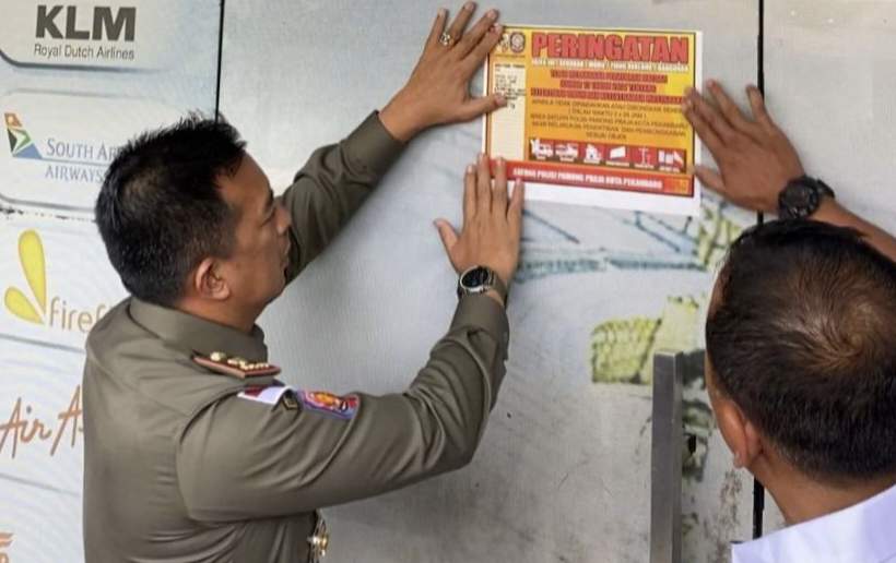 Buntut Polemik Ijazah Karyawan, Pemko Pekanbaru Segel Sanel Tour and Travel