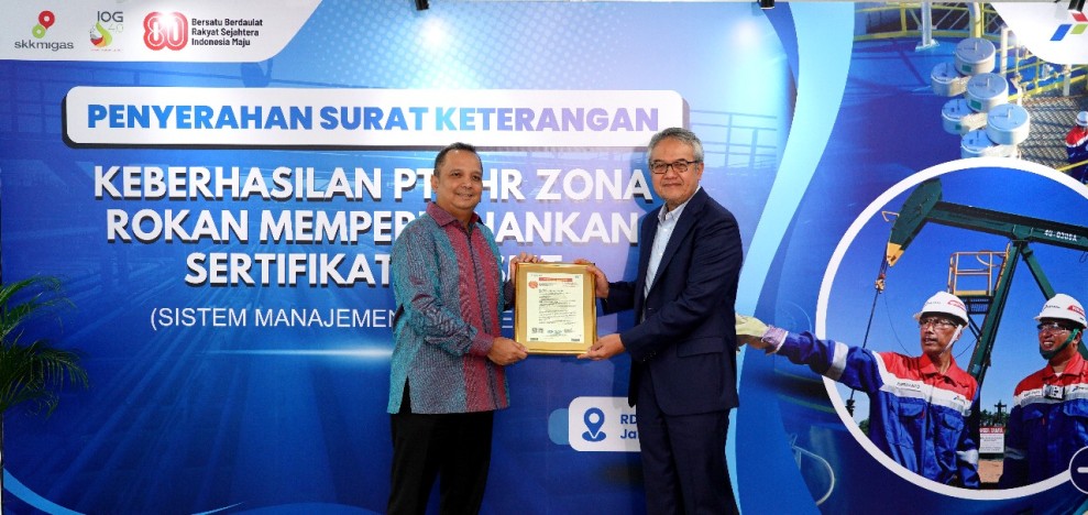 Berhasil Mempertahankan ISO SMT, PHR Perkuat Komitmen terhadap Mutu, Lingkungan, dan Keselamatan Kerja