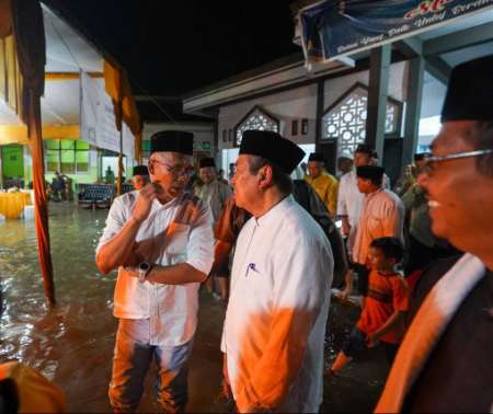 Gubernur Syamsuar Kebanjiran saat Safari Ramadhan, Kadis PUPR Langsung ke Lapangan